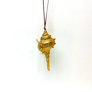 22 k Gold Clad Sea Shell For Pendant or . . . . .